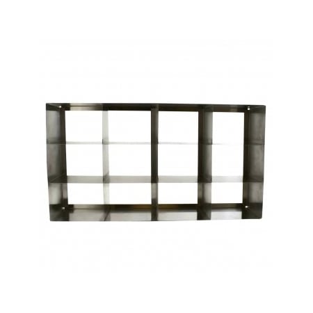 Custom Biogenic Upright Freezer Rack for 3 3/4" Boxes, 4x3 Array 323871